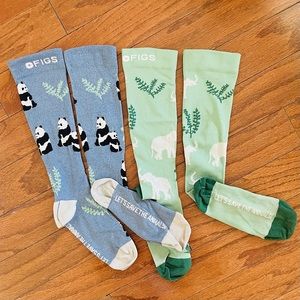 FIGS save the animals compression socks